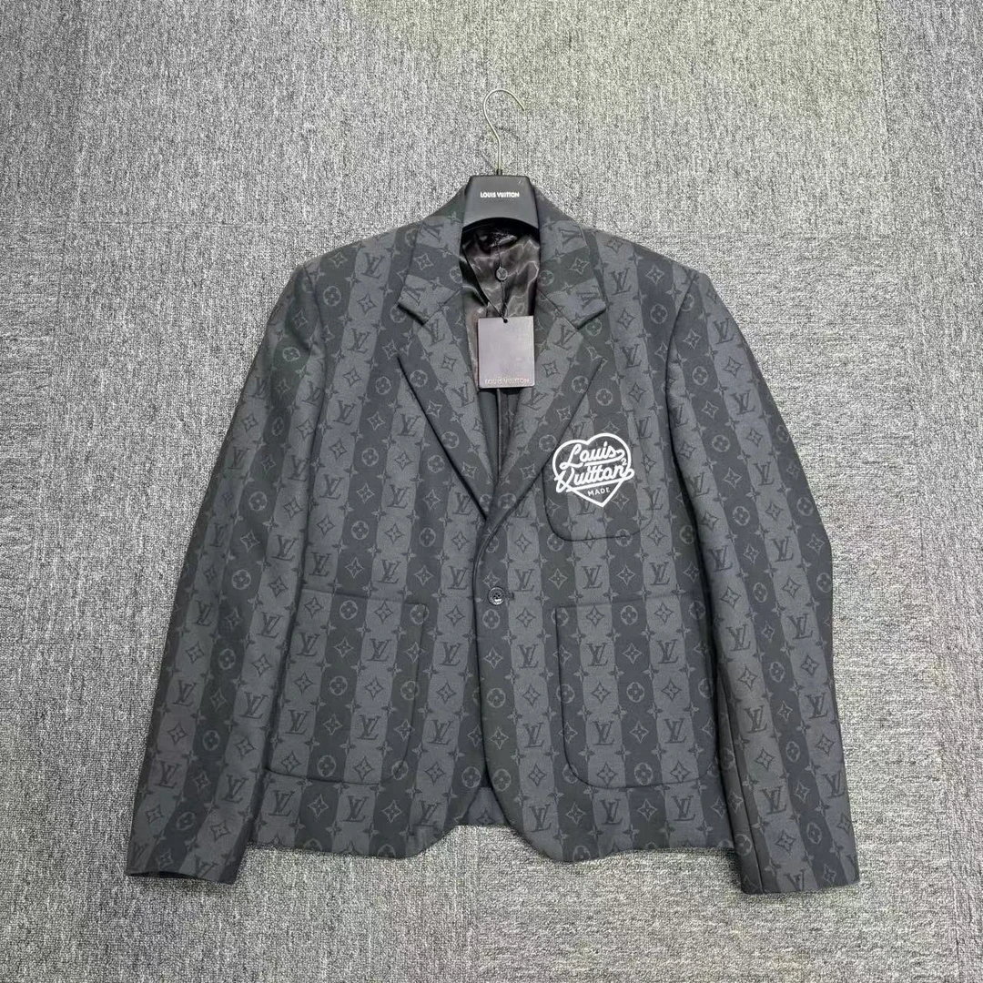 99新 LouisVuitton/路易威登 nigo联名刺绣西装48码/08355