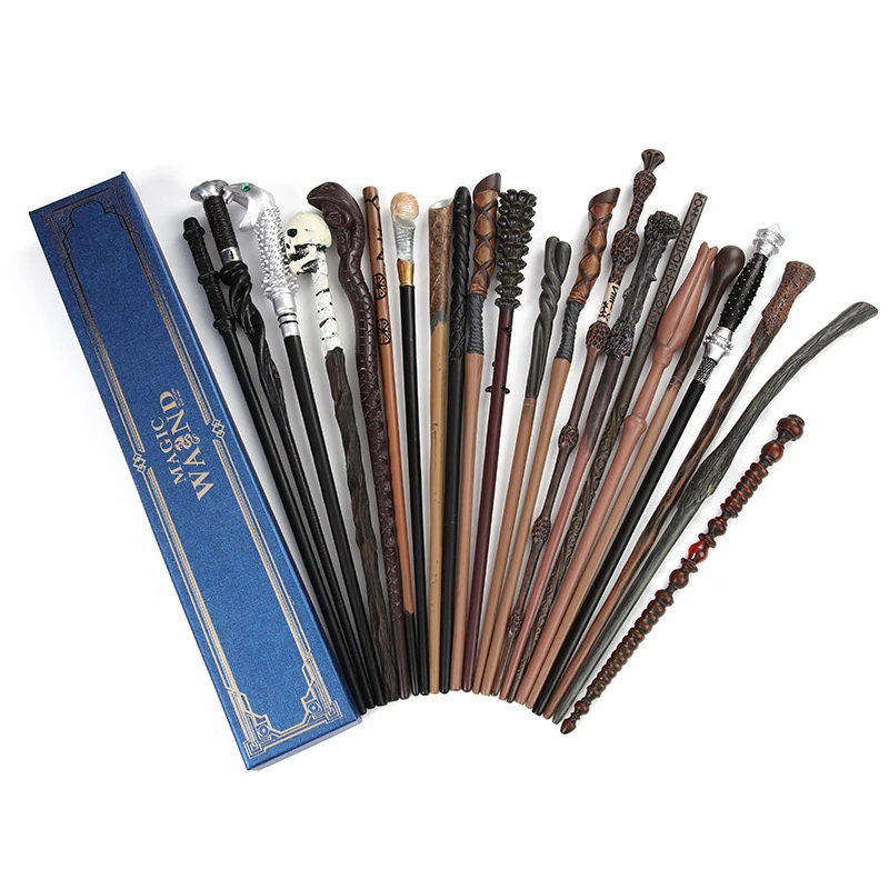 哈利波特魔杖周边金属芯魔法棒接骨木剧本杀道具玩具