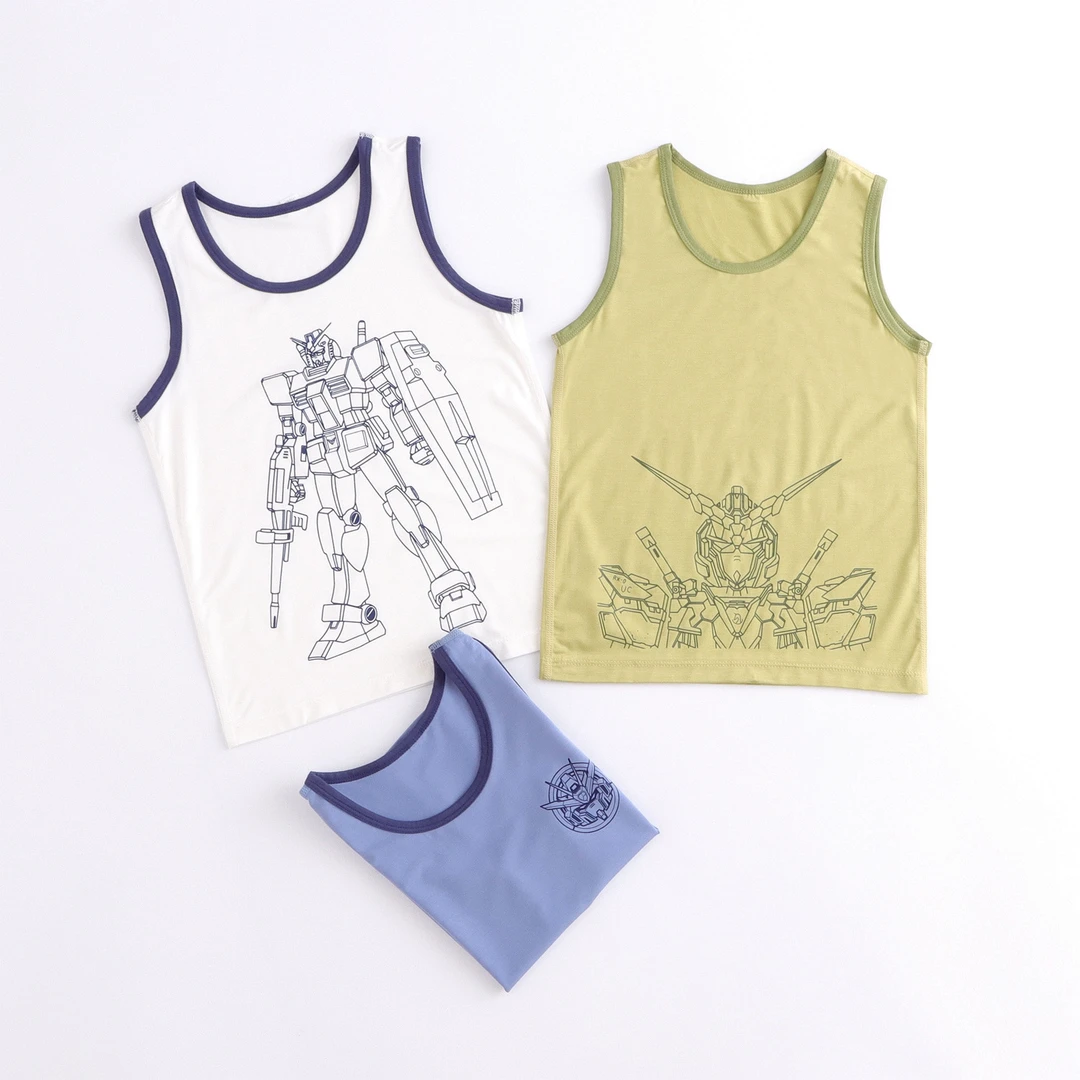 【妮妮珂珂】竹纤维儿童夏季背心男童无袖打底衫薄款背心