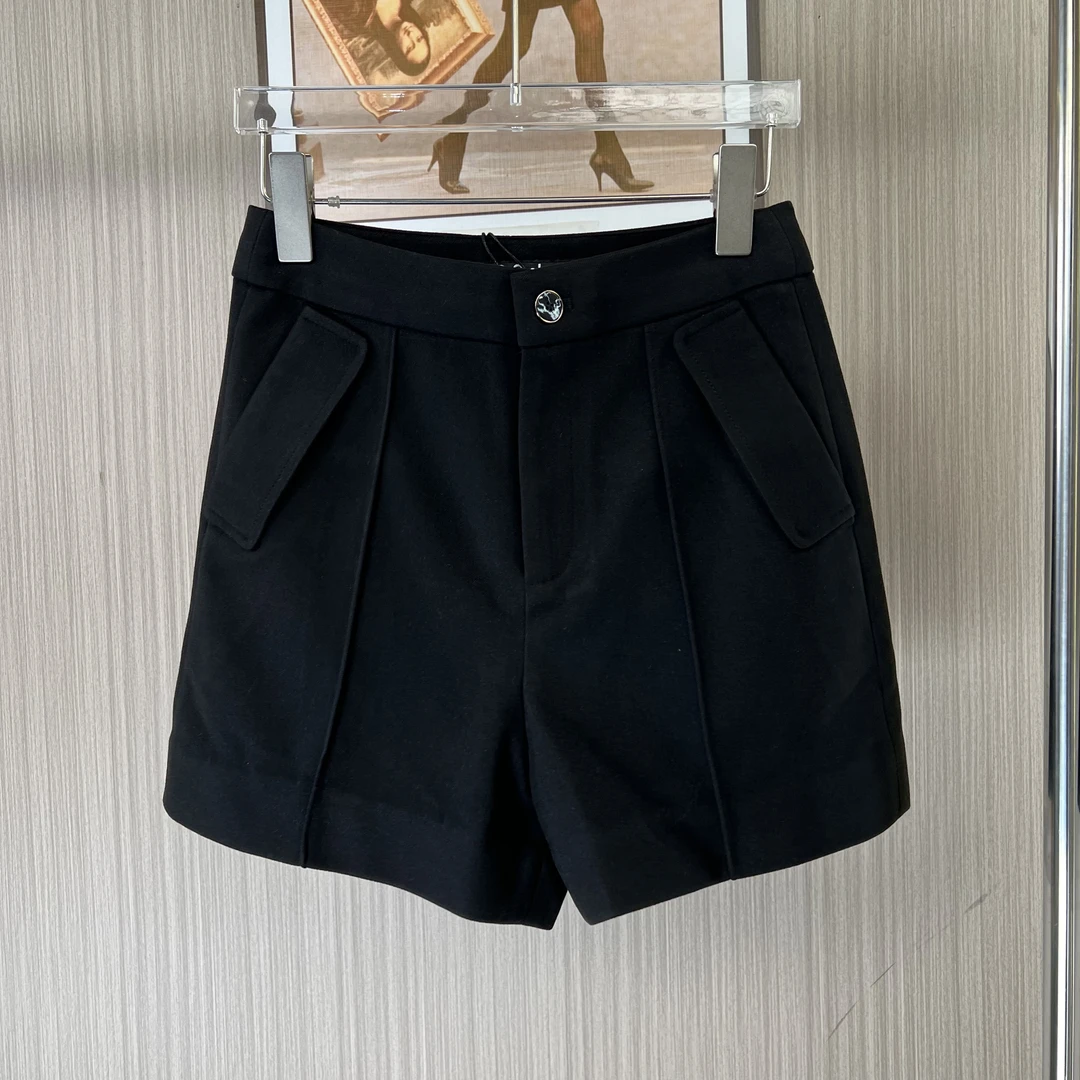 8120品牌撤柜女装FG春夏时尚设计款针织短裤