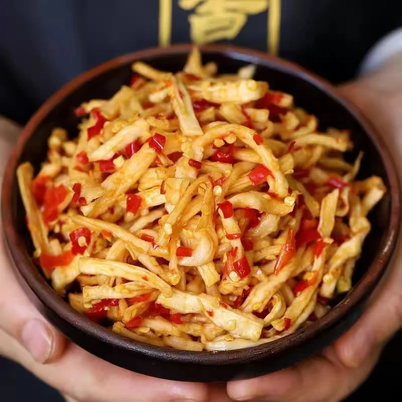湖南特产【农家香辣萝卜条】【混合榨菜】开胃小零食