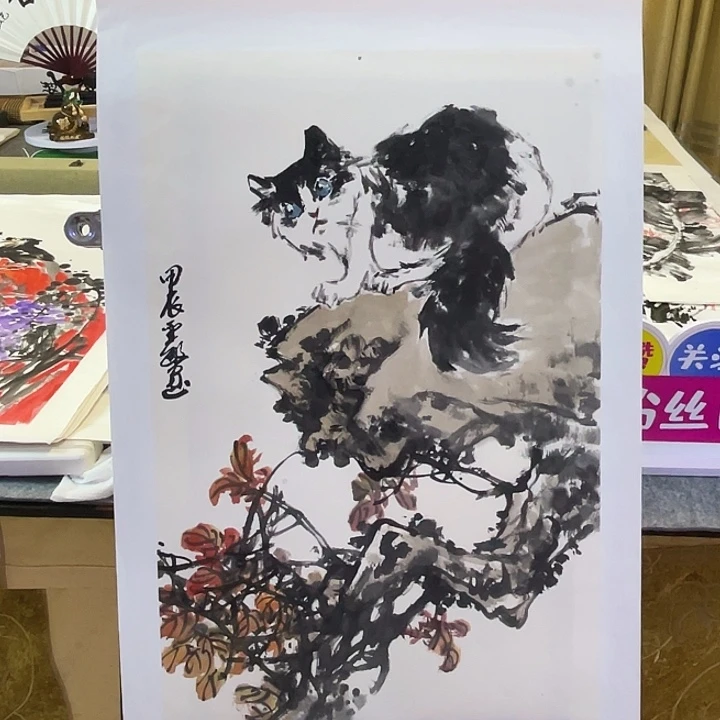 国画张圣敏先生纯手绘作品