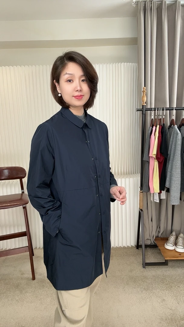涛姐服饰 25年新款 早春款长款双面外套 FM2523952