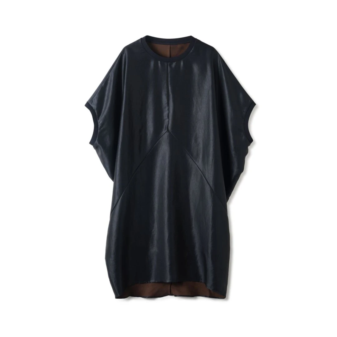 【玉洁定制】夏季新款宽松时尚黑红两色连衣裙LBW25194