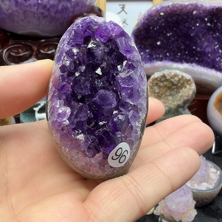 未镶嵌珠宝半成品紫晶