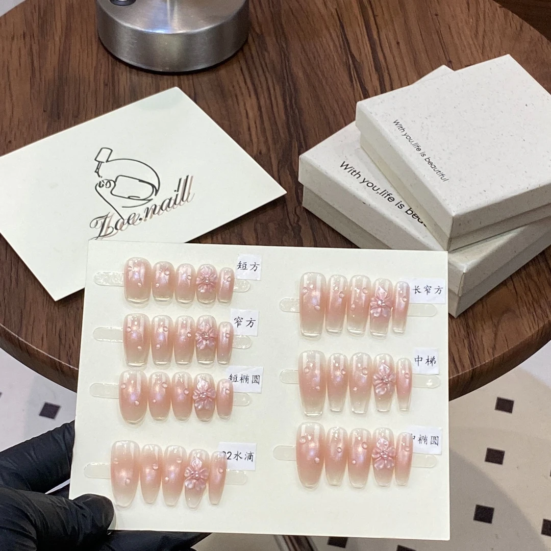 【缎光冰花】佐伊家-不透本甲，腮红+猫眼+缎光冰花，可固态，纯手工