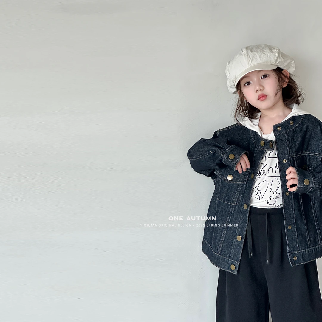 【此链接暂不出售】「麦麦秋.MAIMAIQIU」【盛夏晚风】复古短款牛仔外套