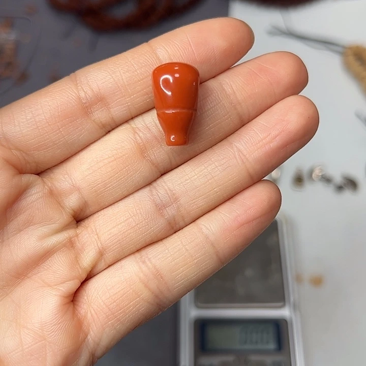 金刚菩提吊坠三通南红