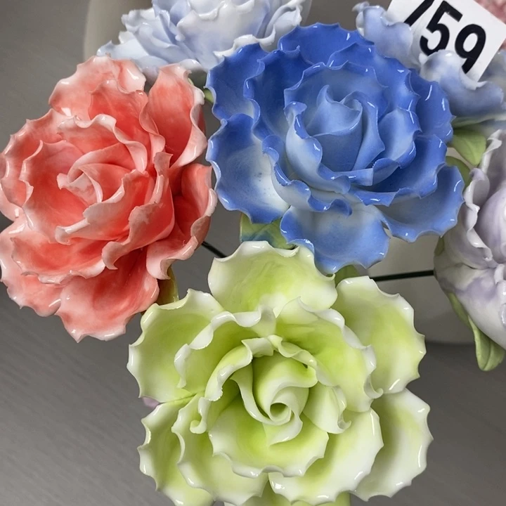 陶瓷陶瓷材料加工4朵