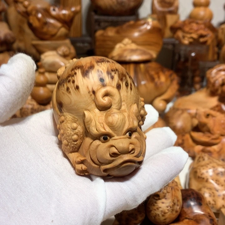 柏木太行 手工金蟾把件