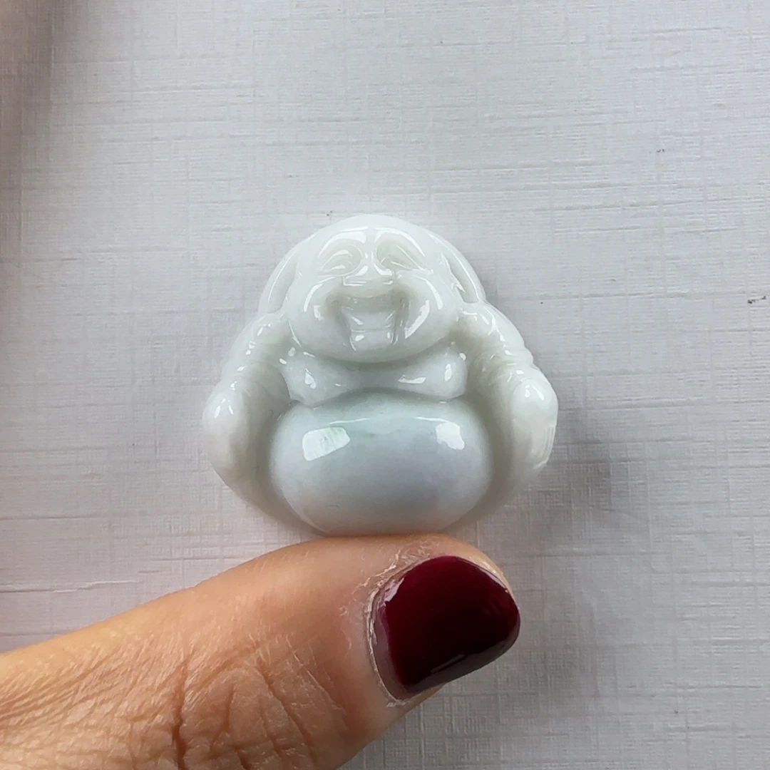 翡翠未镶嵌颈饰佛公30微瑕介意勿拍不退不换