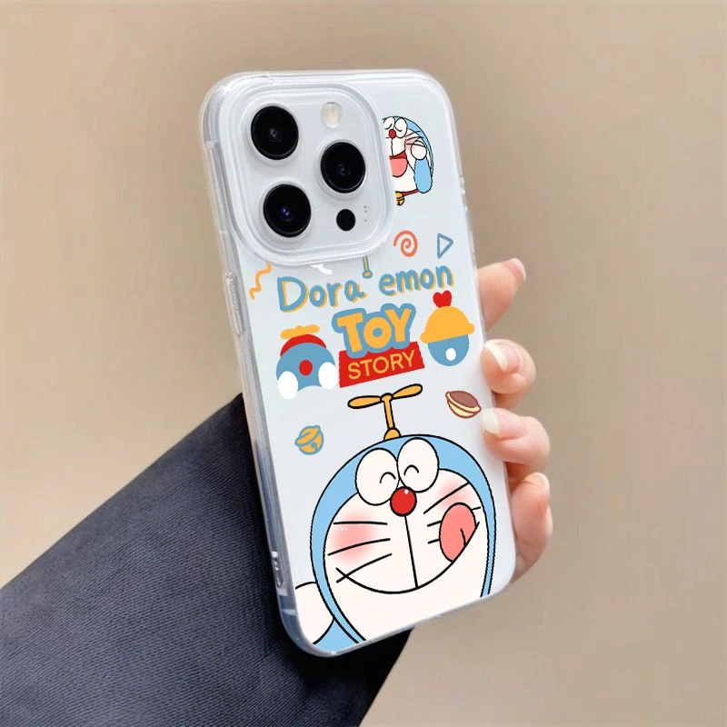 蜻蜓多啦A梦IMD手机壳适用苹果华为vivo小米oppo女款iphone16/15