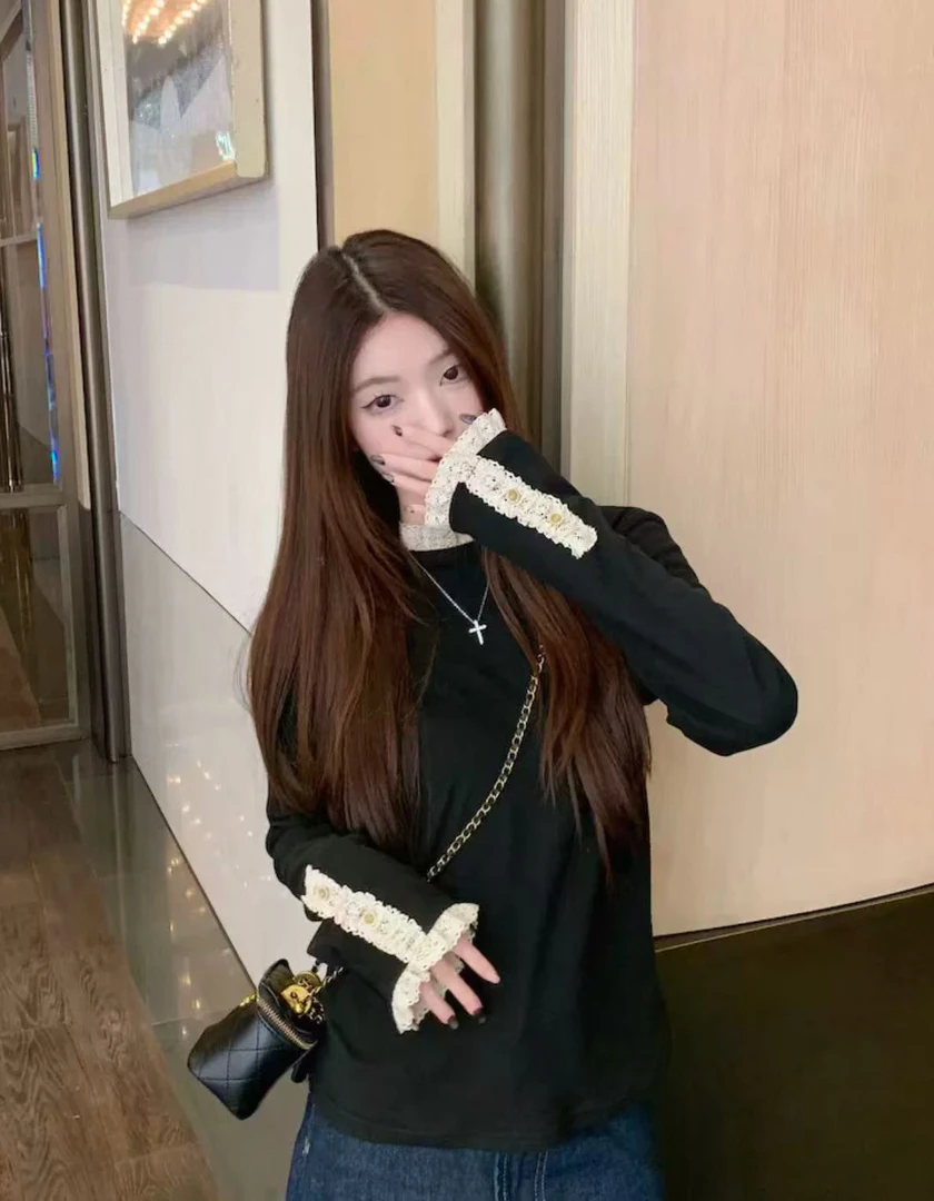 桃子自制 822088 百搭显瘦上衣