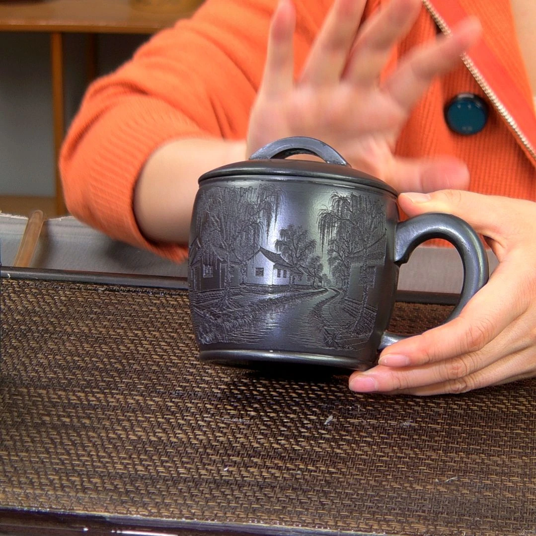 【闪购商品】茶杯紫砂高货放漏