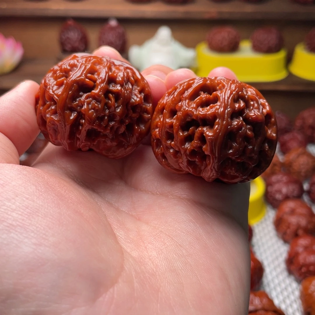 吊坠文玩核桃苹果园 41