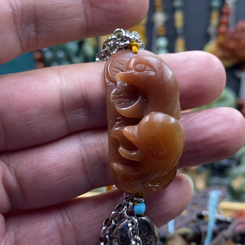 【闪购商品】未镶嵌岫玉手牌