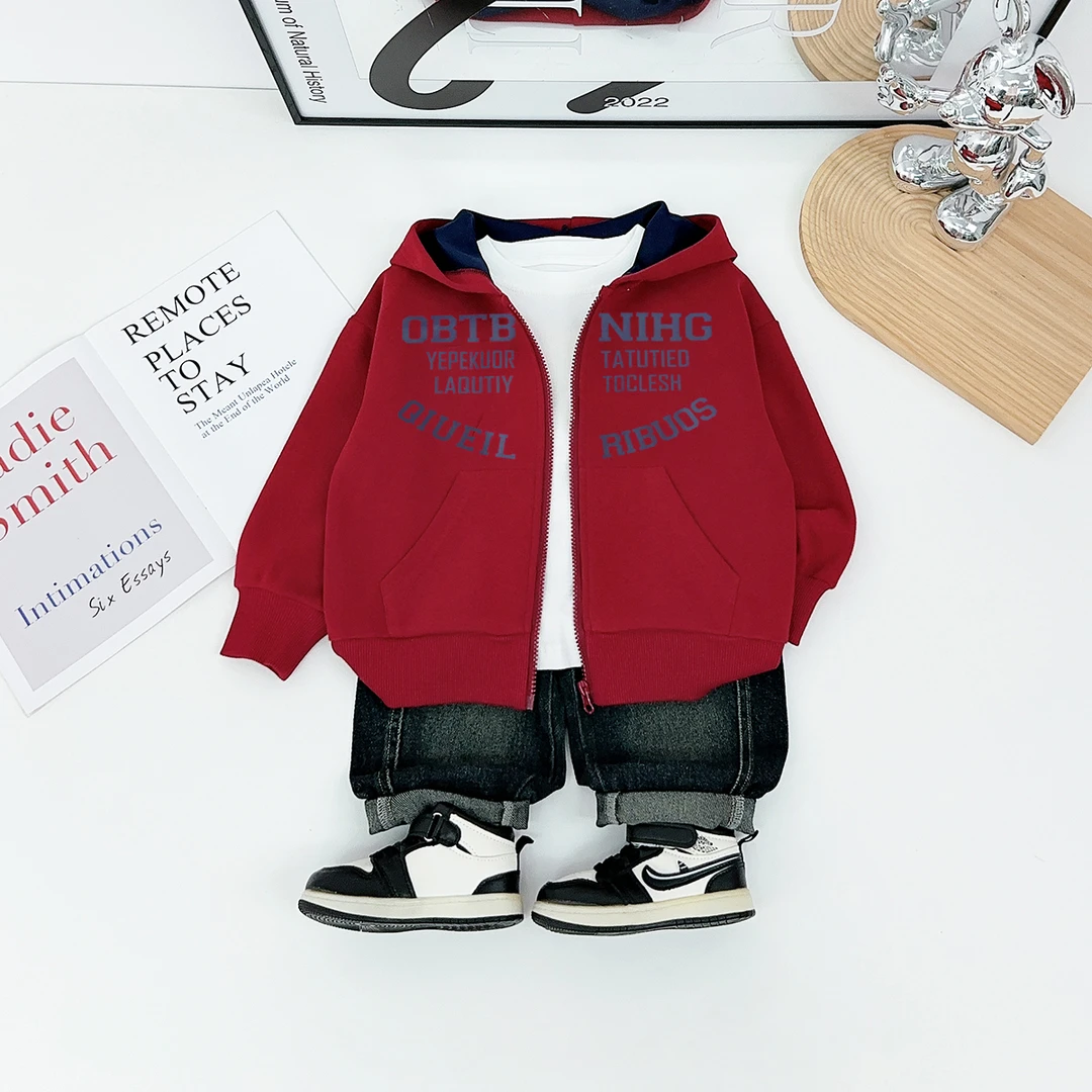 男童休闲外套春秋款儿童2025秋新款秋装潮 HZ25745 悠悠童话童装