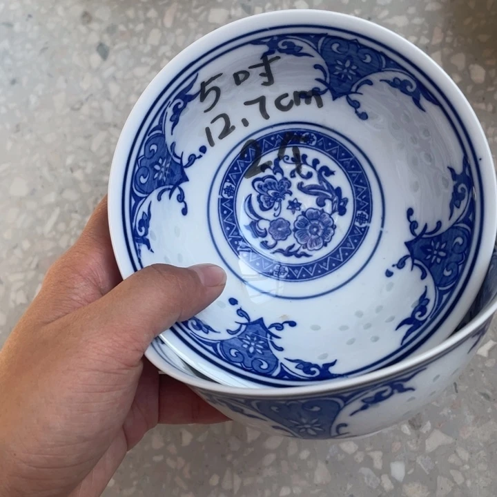 摆件景德镇高温高温细白瓷餐具