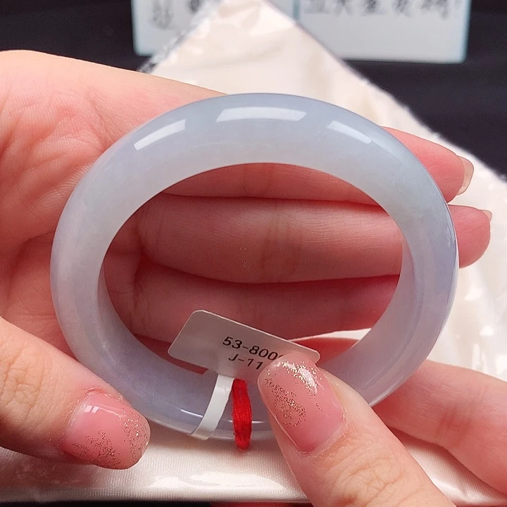 翡翠未镶嵌手镯缅甸天然A货翡翠