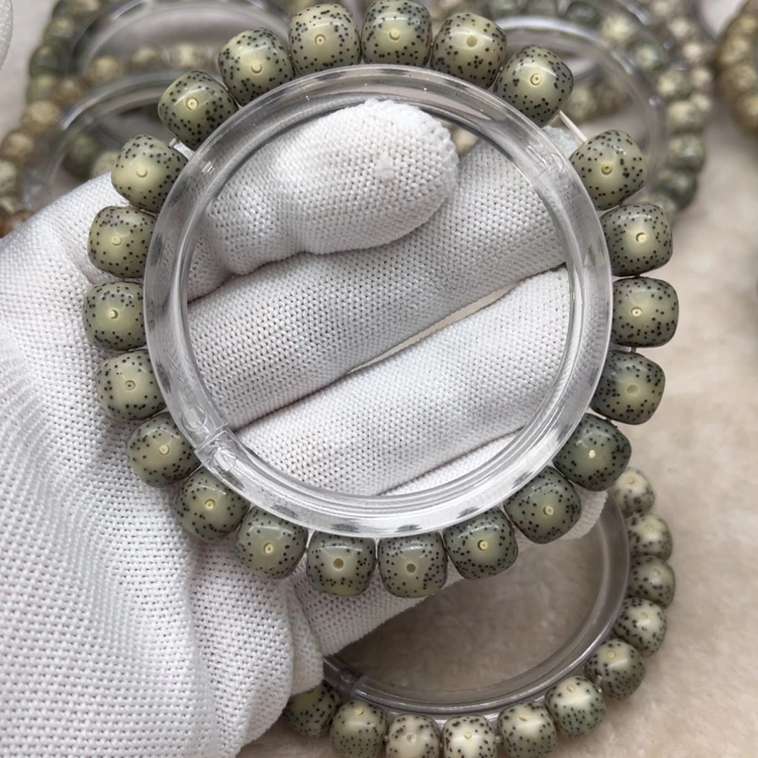 手串星月菩提3号绿冰糖10左右