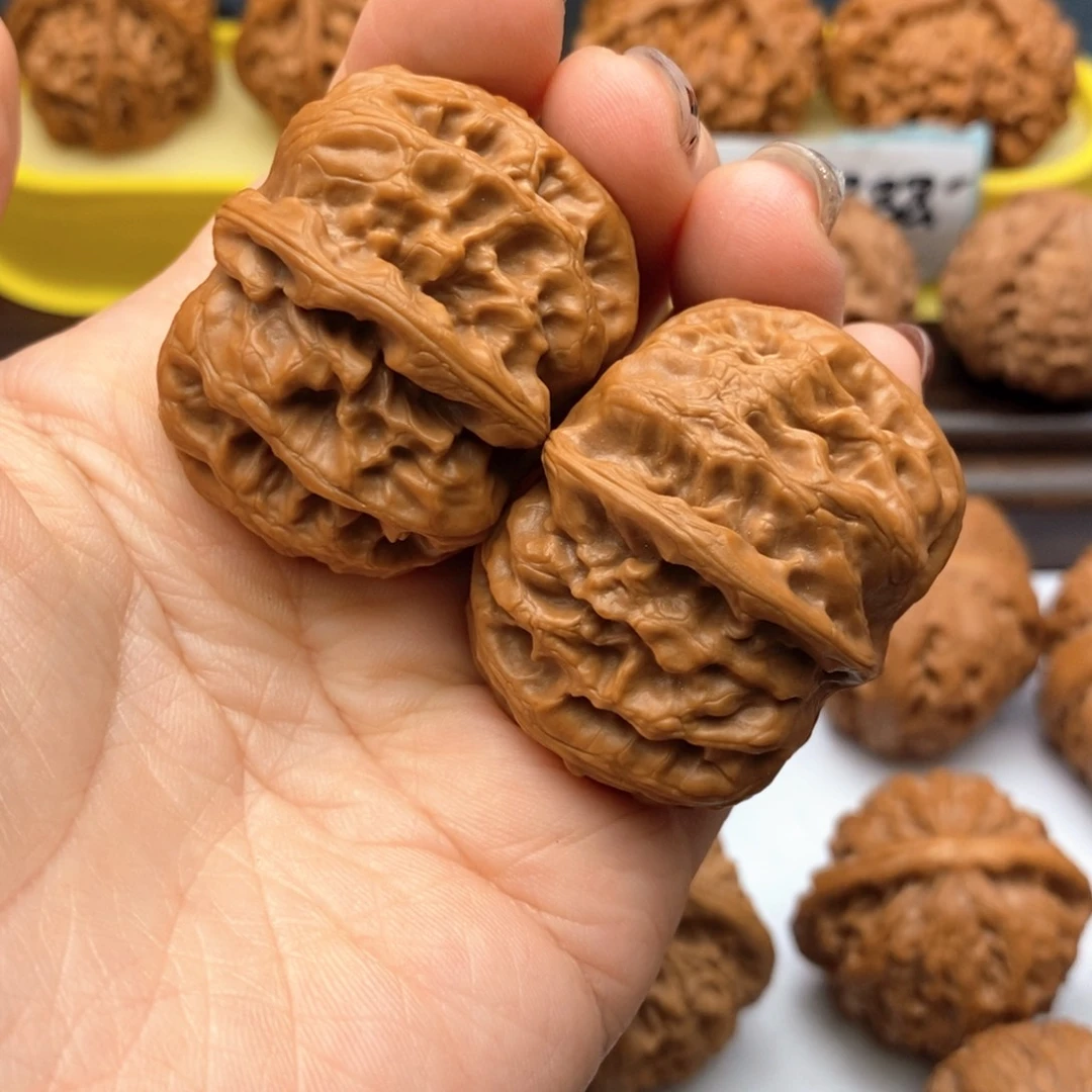 把件文玩核桃42尺平谷方块