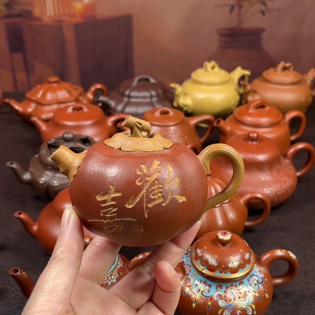 茶壶紫砂原矿老段130毫升