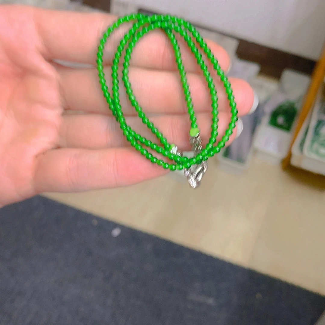 未镶嵌手链翡翠道*天然