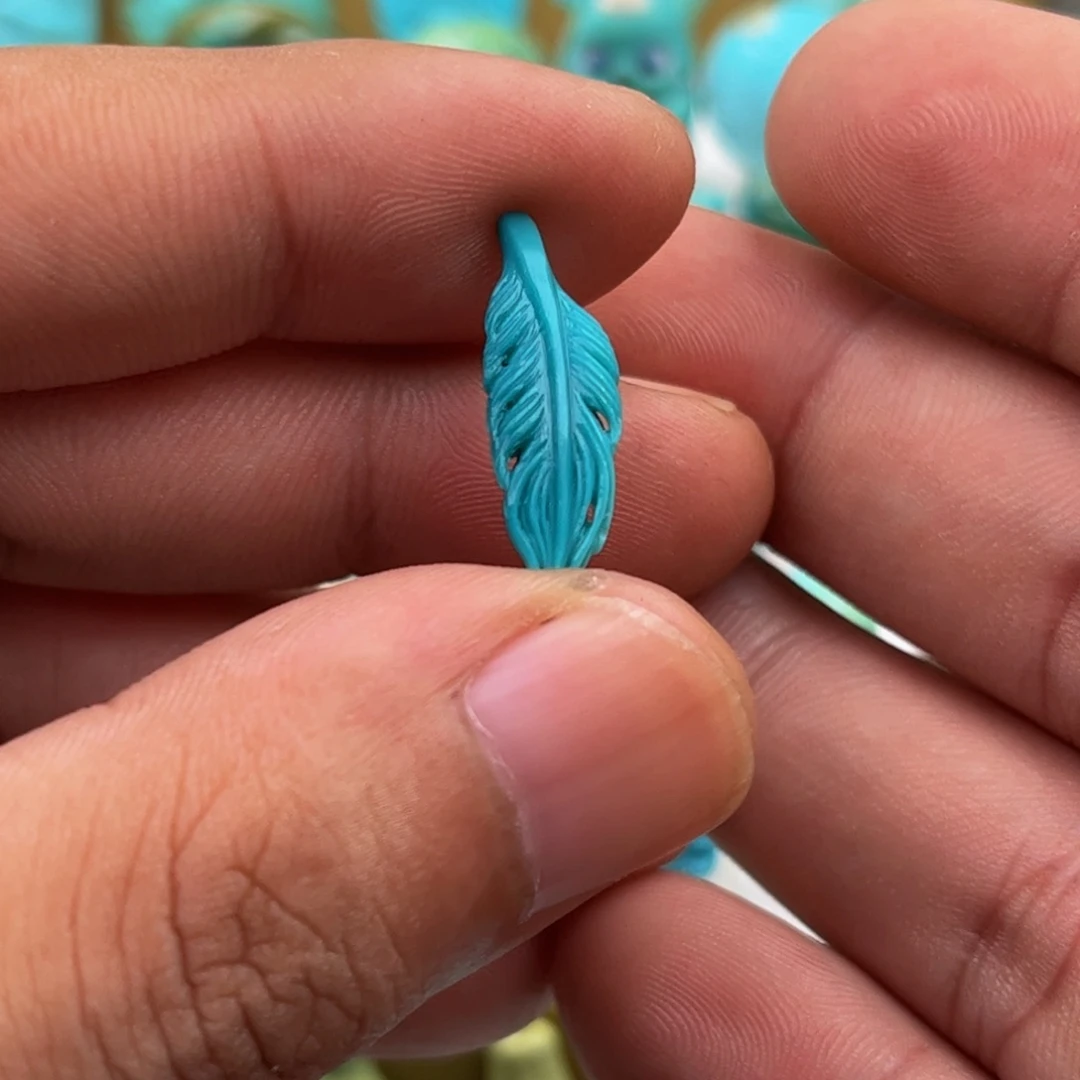 绿松石未镶嵌配饰