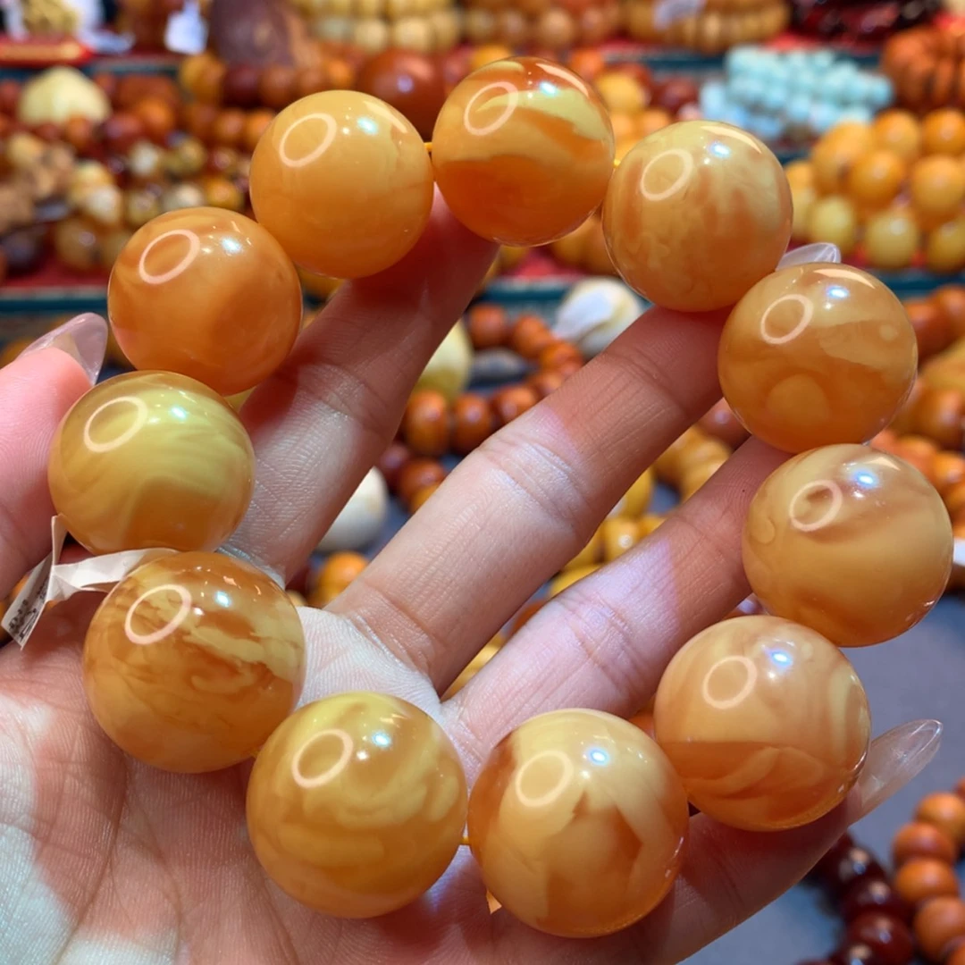 【闪购商品】蜜蜡手串未镶嵌蜜蜡