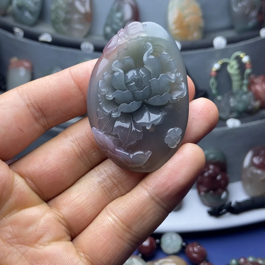 ～***！玛瑙/玉髓未镶嵌颈饰