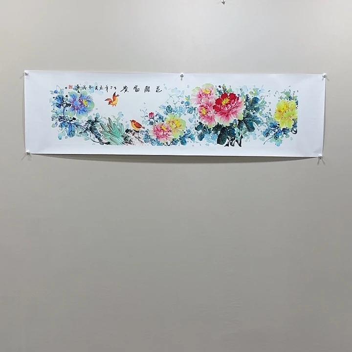 国画精品纯手绘4平尺