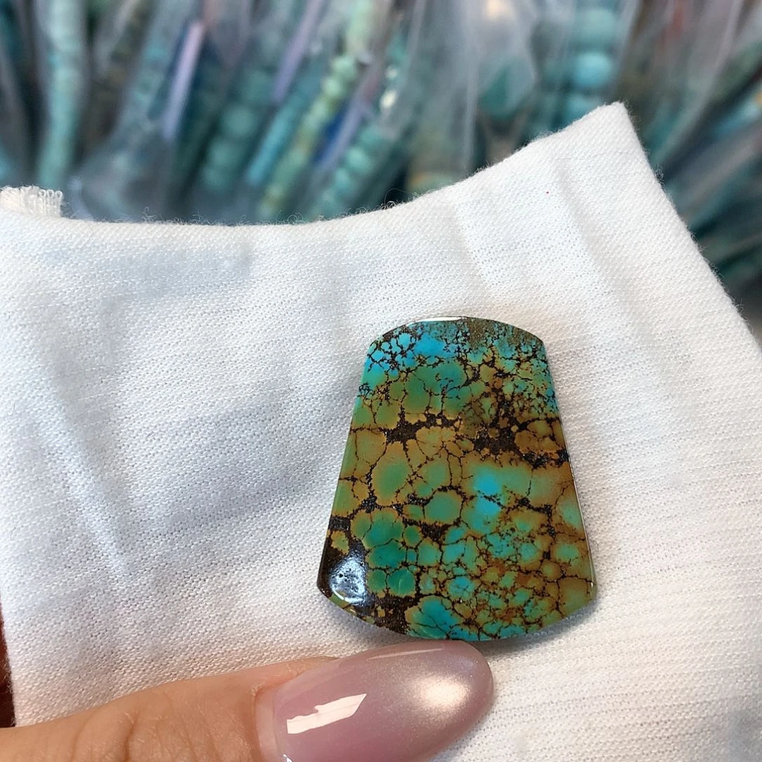 绿松石珠宝奇石未镶嵌