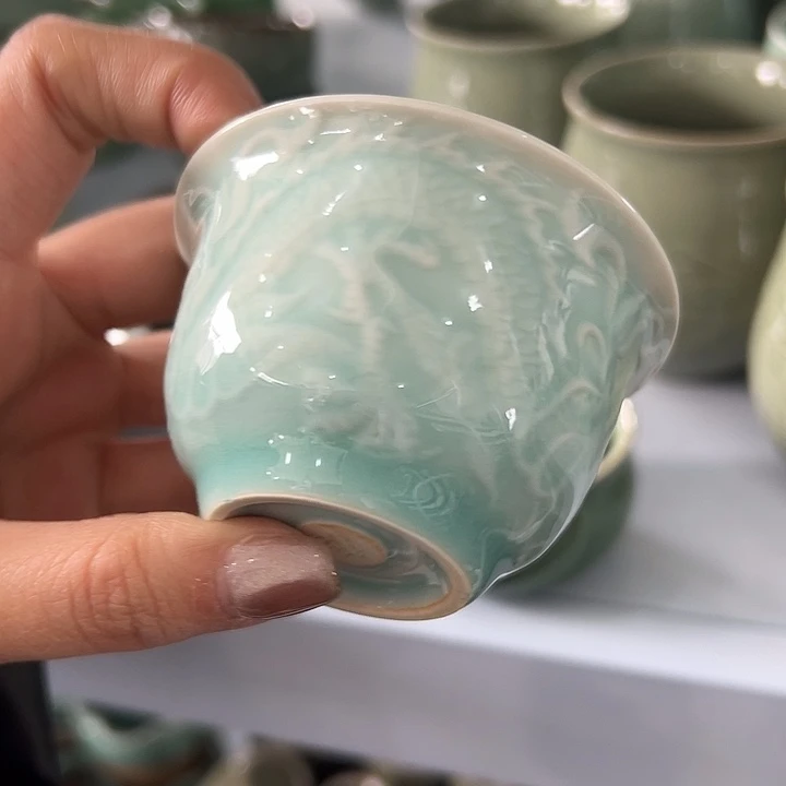 小米茶器龙泉青瓷