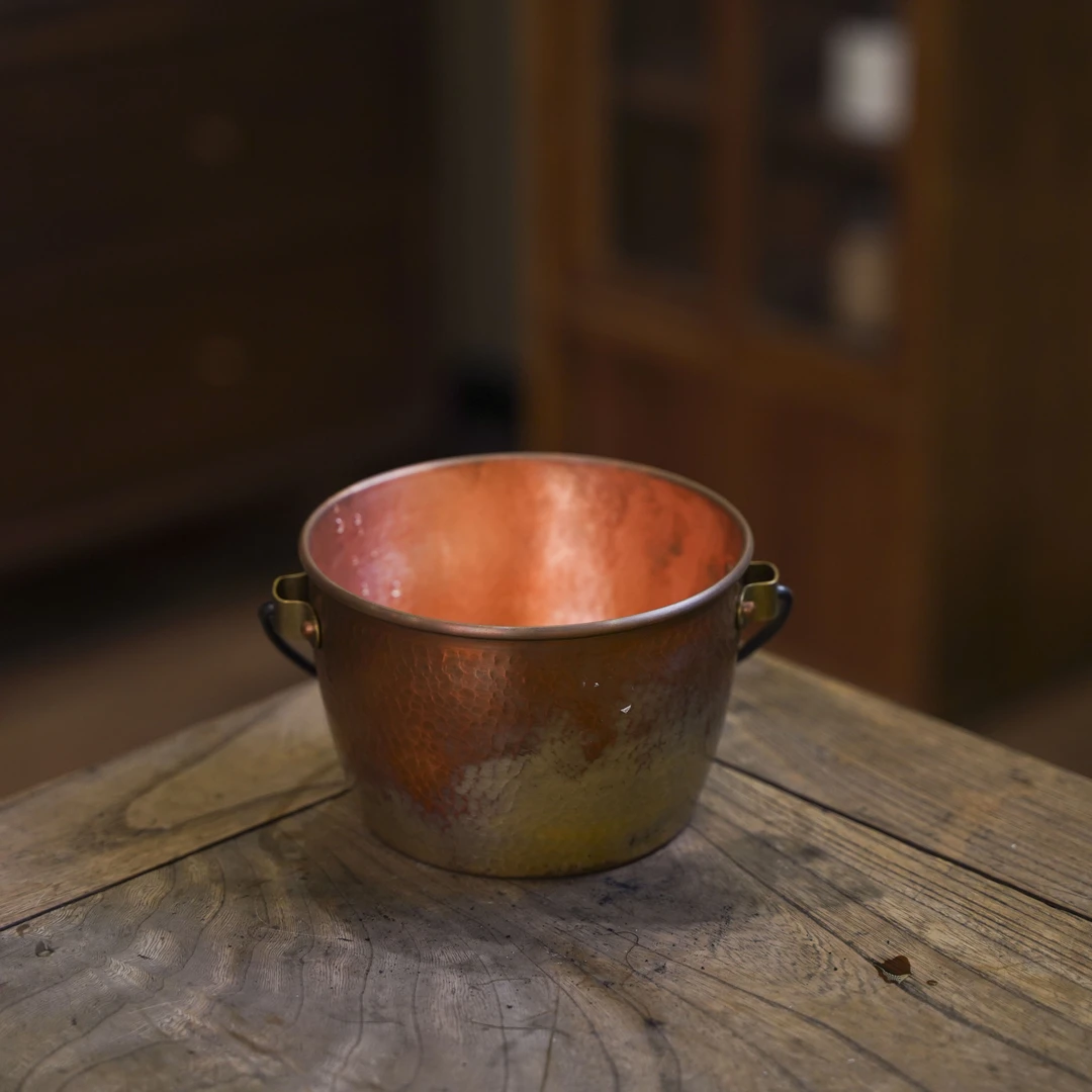 【福器】花篮小吊锅冰桶上直径13.5下直径10高8.8左右920ml