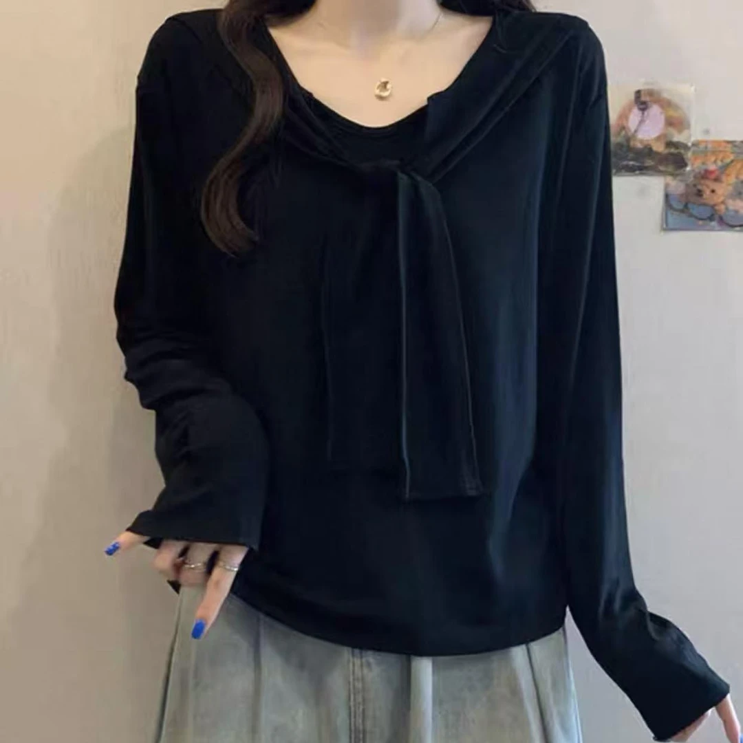 【上衣】宽松简约新款时尚高档上衣时装女装服装5669[XSLF]Q