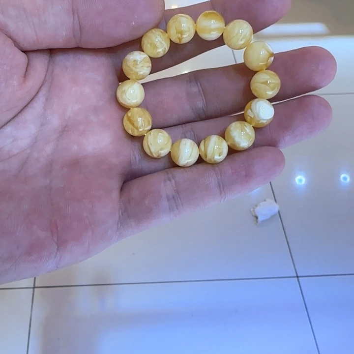 手链琥珀未镶嵌蜜蜡
