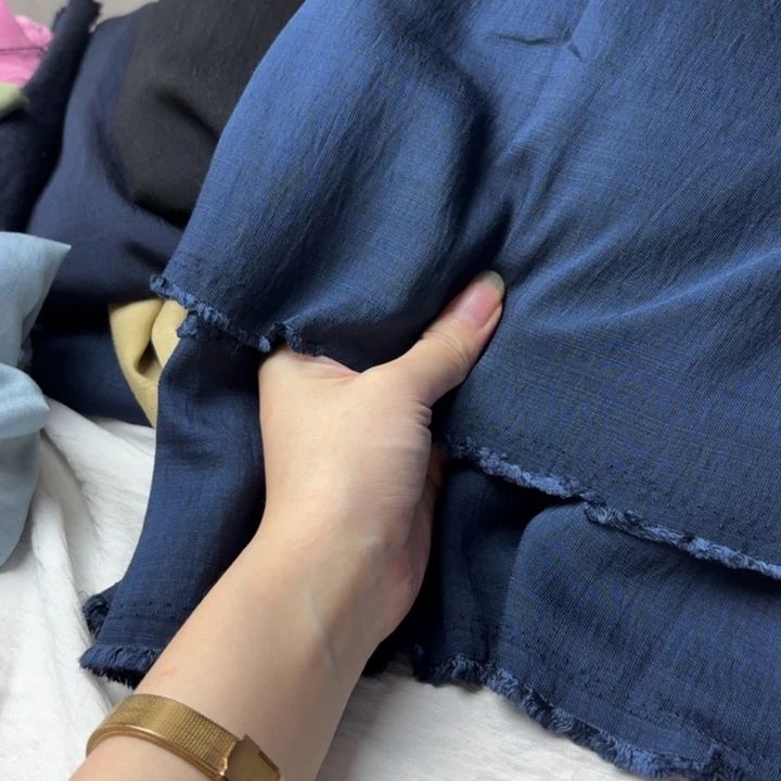 混纺棉藏蓝色2.5米。