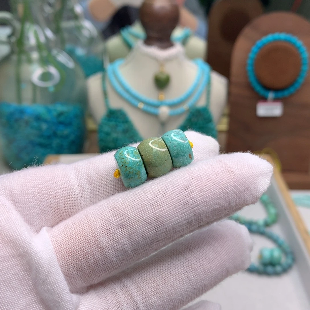 绿松石未镶嵌配饰