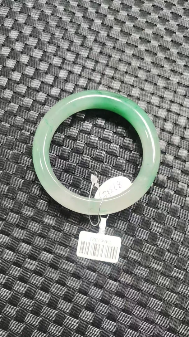 天然玉石独龙玉【高品阶】高冰飘花手镯