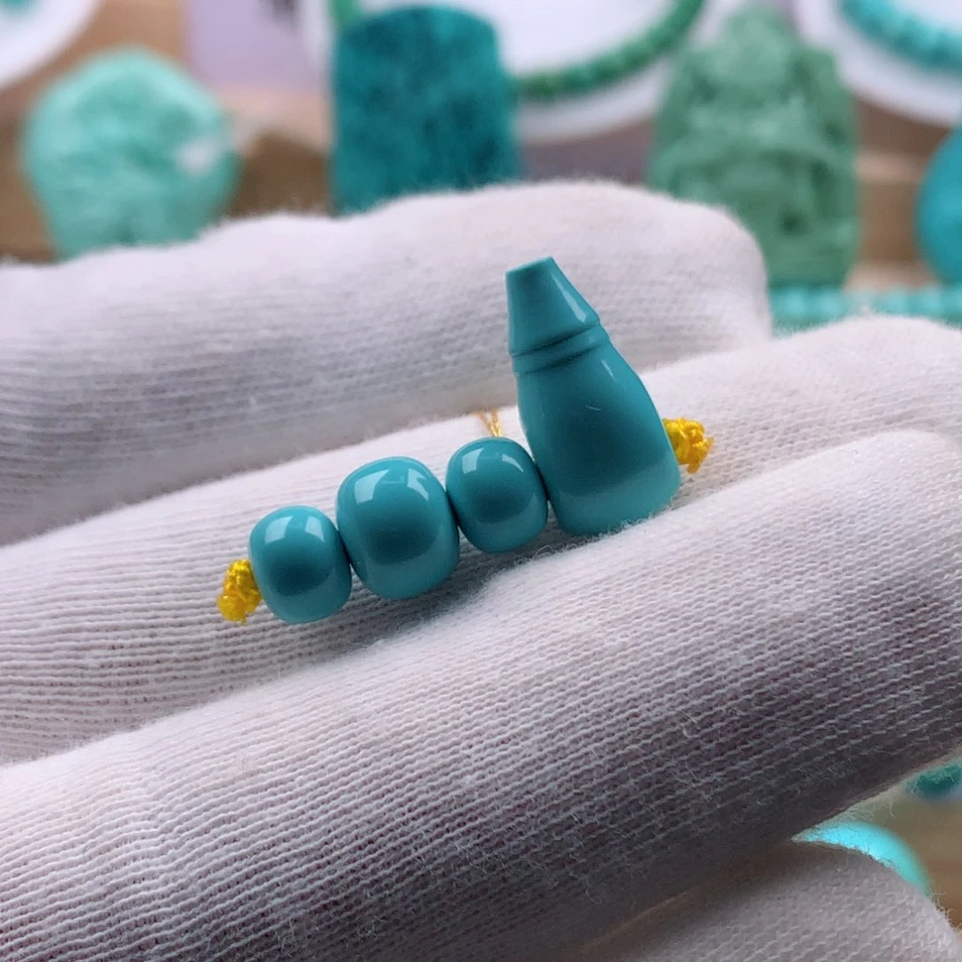 绿松石套装未镶嵌