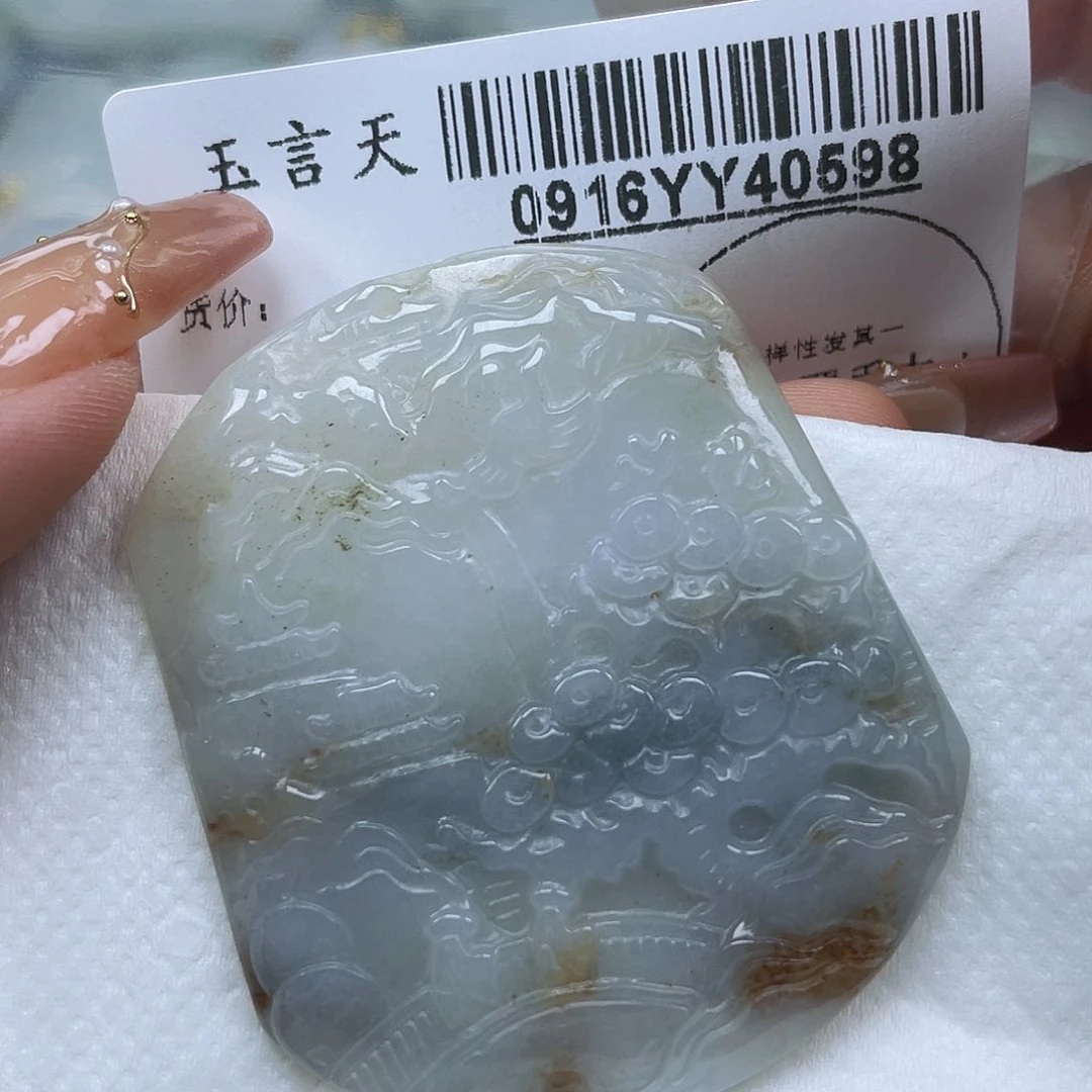 吊坠(不含链)未镶嵌翡翠