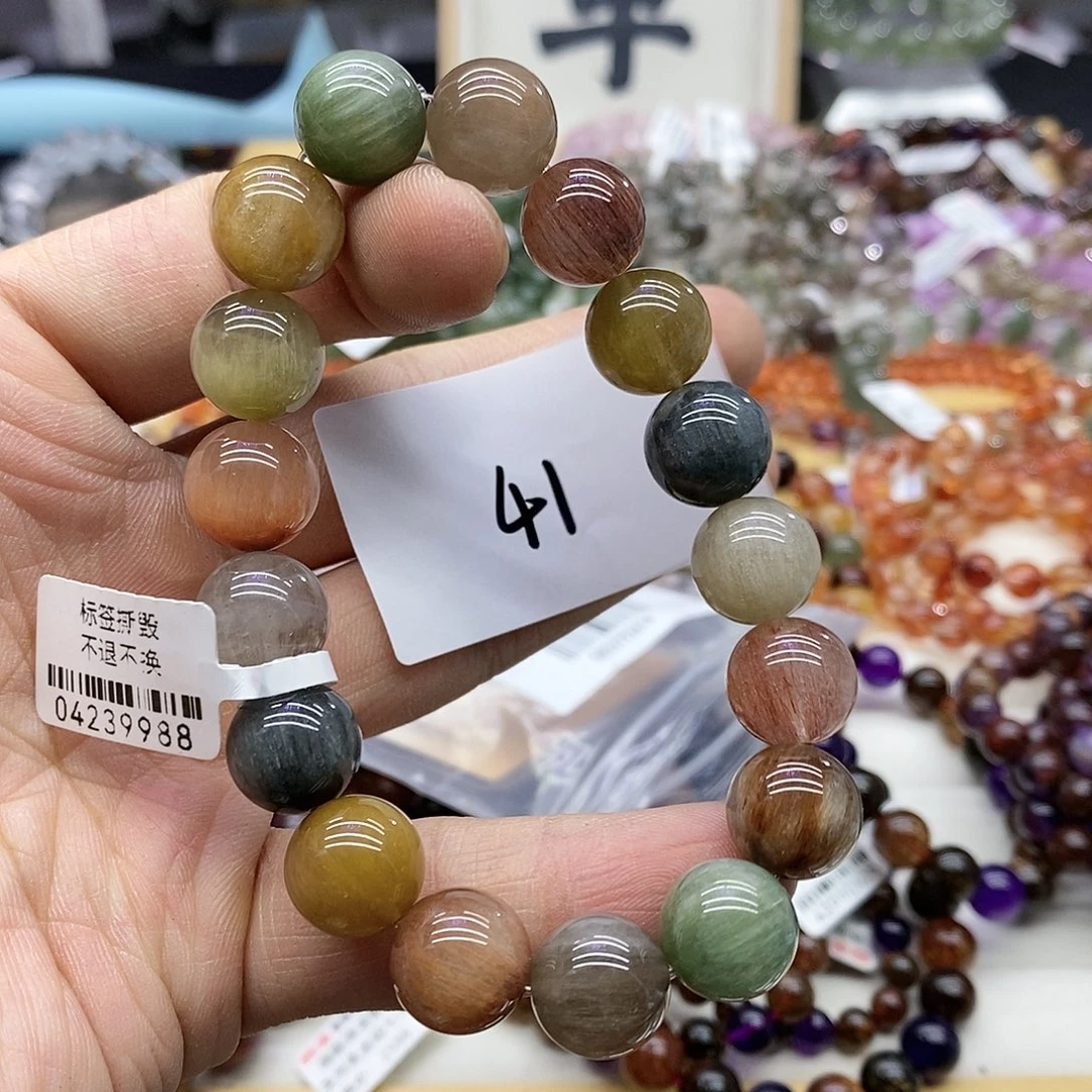 水晶手链未镶嵌天然