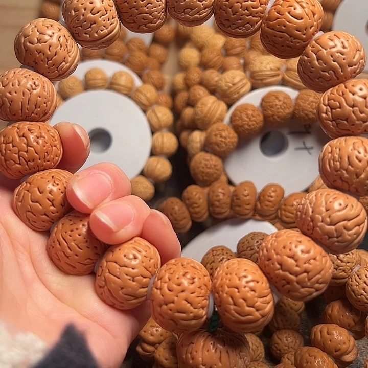 吊坠桃核桃核手持磨盘大开口22