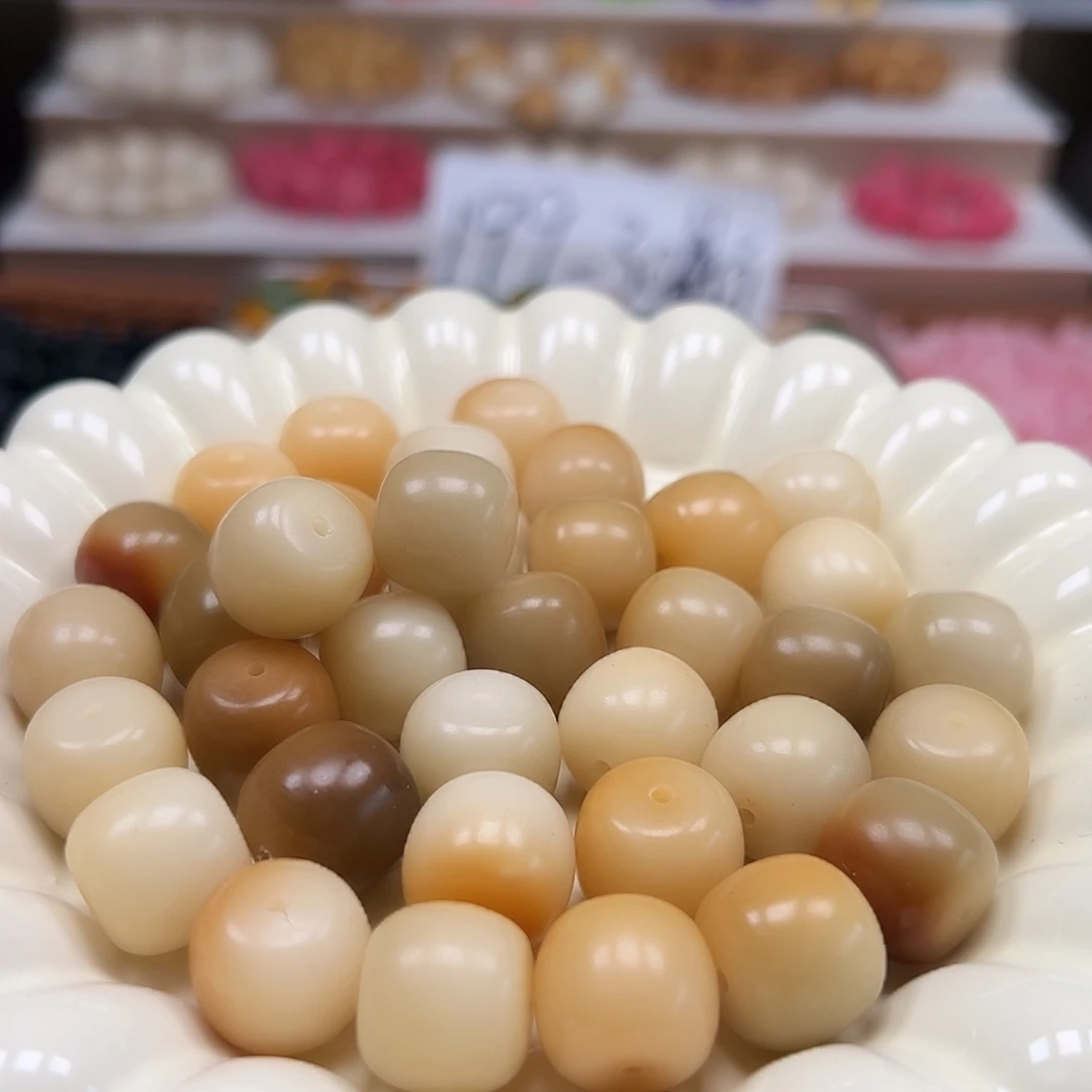 手串菩提根/象牙果卡16敦煌桶干磨15颗