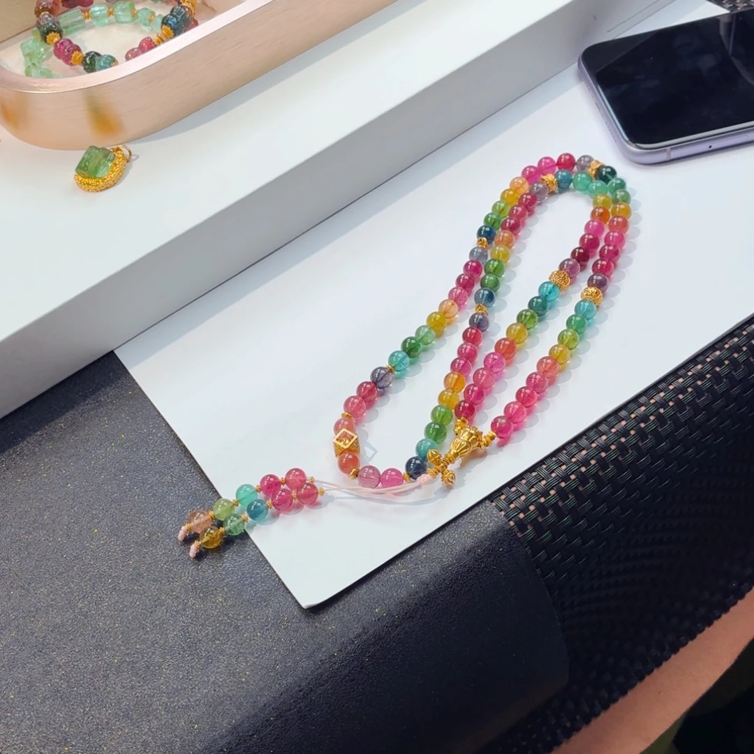 碧玺项链未镶嵌碧玺项链