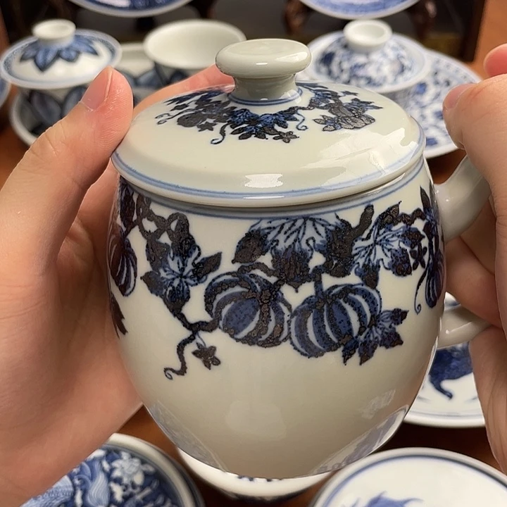 景德镇陶瓷手绘微瑕