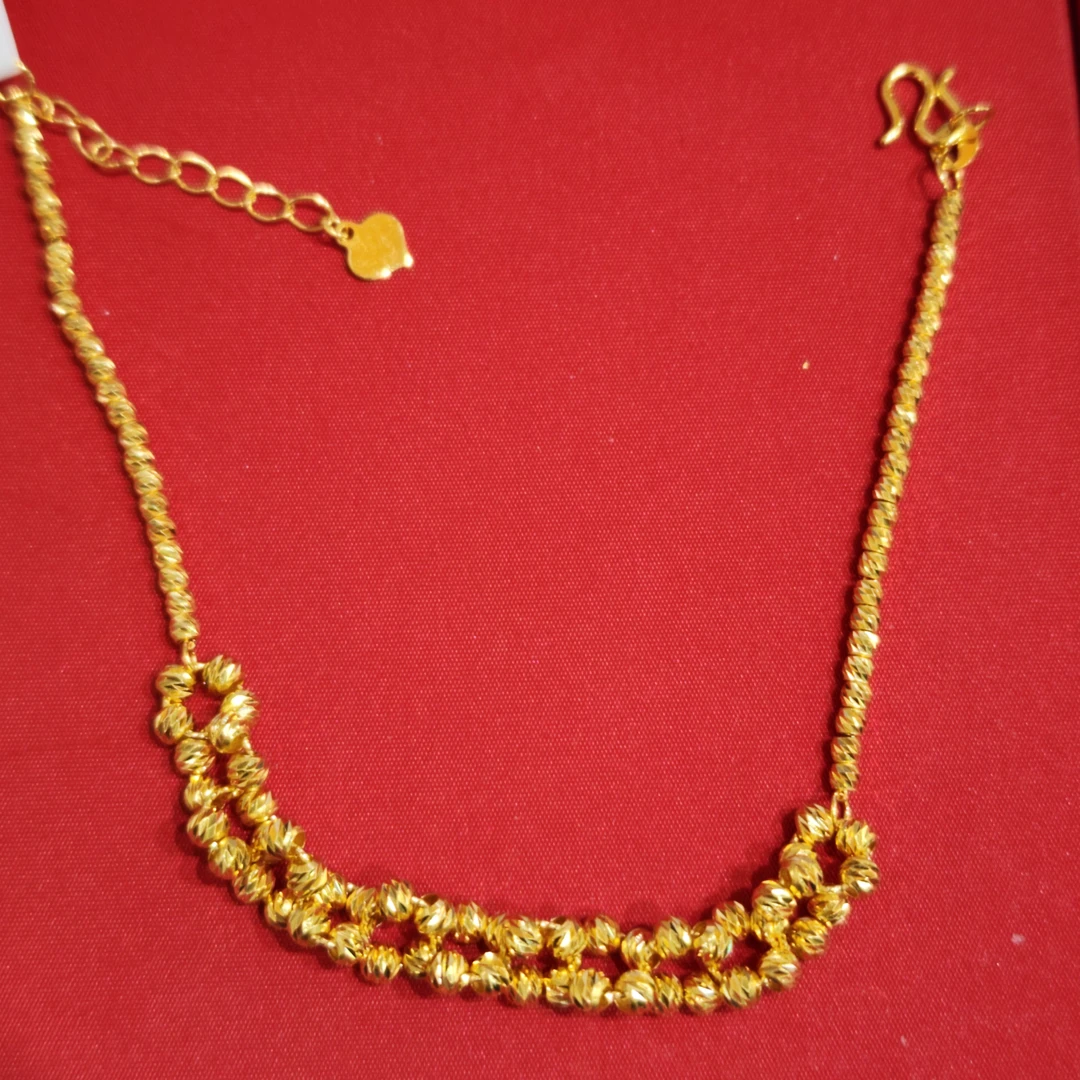 【小云专享】足金999饰品 蹦迪珠手链 GP 6.01