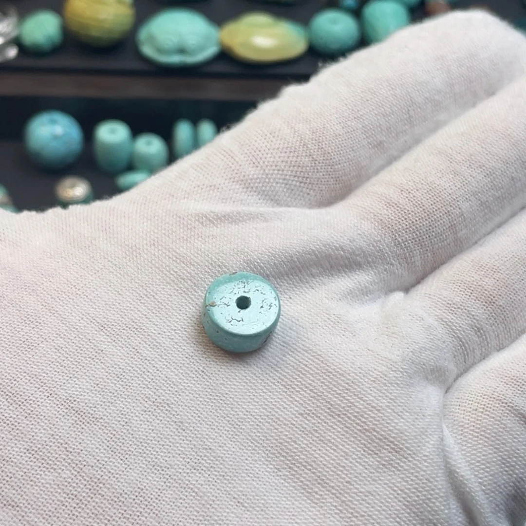 飞***哥绿松石银S925镶嵌颈饰