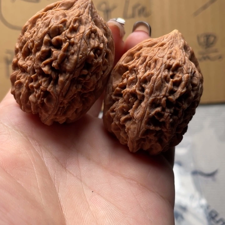 四***儿把件文玩核桃大蒜头35