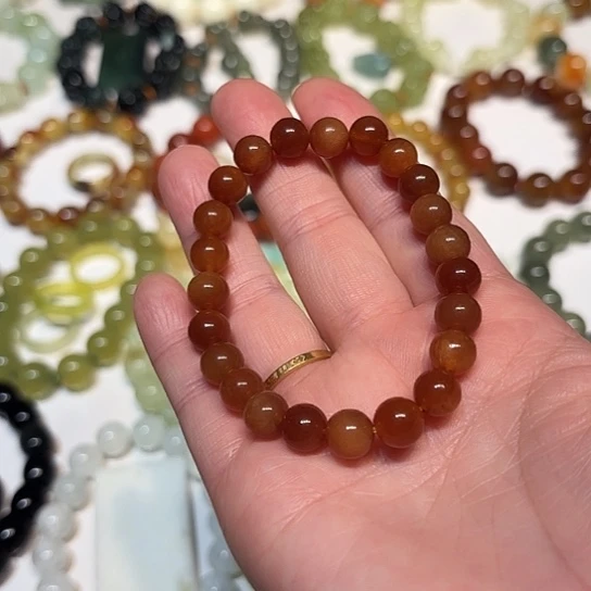 蛇纹石玉未镶嵌手串